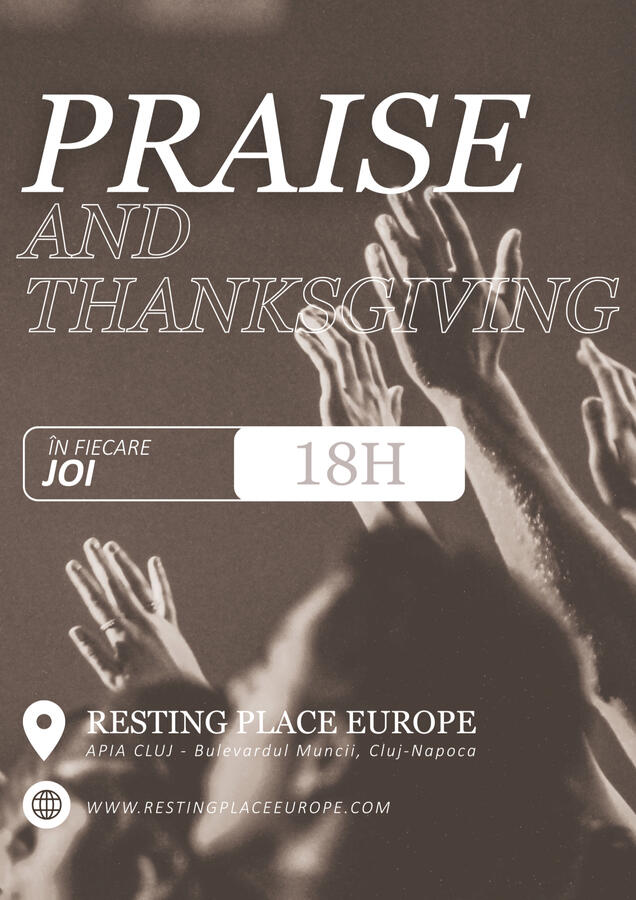 Praise and Thanksgiving Praise and Thanksgiving